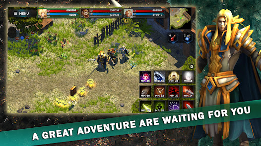 Fantasy Heroes: Epic Raid RPG  screenshots 3