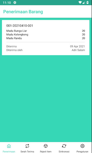 Android application My Teras Palawi screenshort