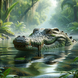 Icon image CrocoRealm: Wild Crocodile Sim