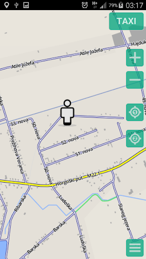 Android application Bond Taxi Kraljevo screenshort