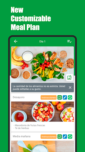 Android application Dash diet | Lose Weight Plan screenshort
