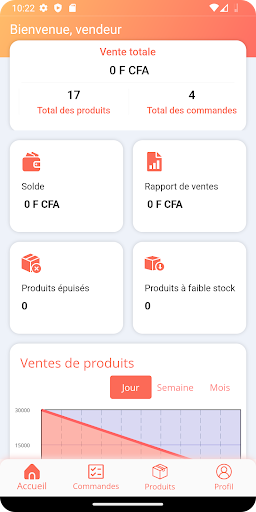 Android application Le Grand Depot - App Vendeur screenshort
