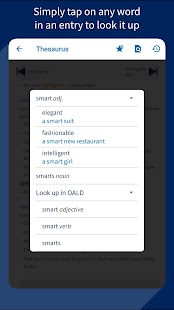 Oxford Advanced Learner's Dict Screenshot