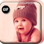 Cover Image of Download Baby Gif Stickers  APK