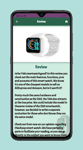 Y68 Smartwatch Guide