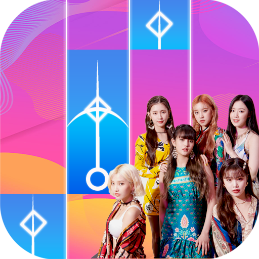 (G)I-DLE - Nxde Piano Tiles logo
