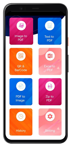 Android application Pdf Converter, PDF Maker screenshort
