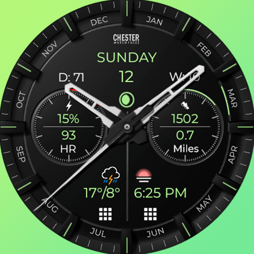 Chester Modern watch face Latest Icon
