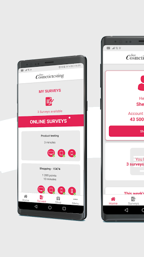 Free Cosmetic Testing Screen 2