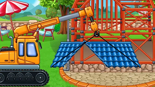 Construction Truck Kids Games