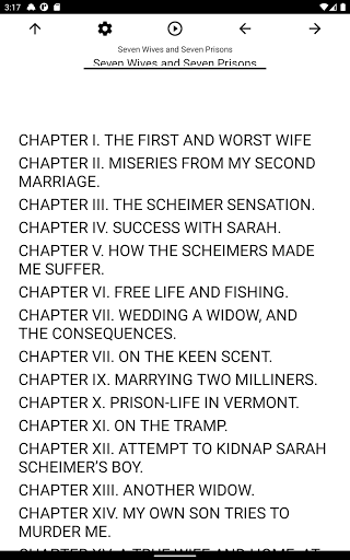 Book, Seven Wives and Seven Pr Screen 3
