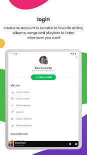 Palco MP3: Listen and download Screenshot