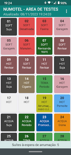 Android application NuMotel screenshort