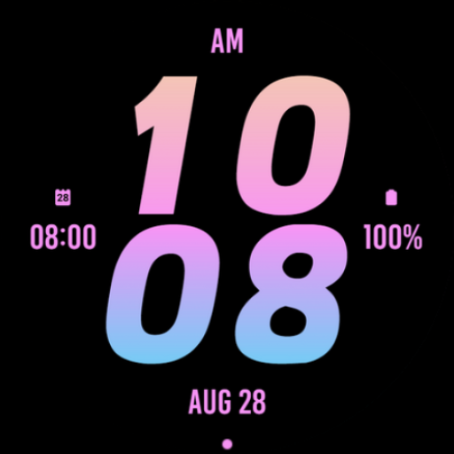 Summer Bold Watch Face