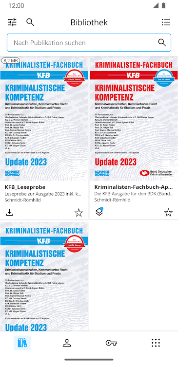 Kriminalisten Fachbuch - KFB - 5.2.0 - (Android)