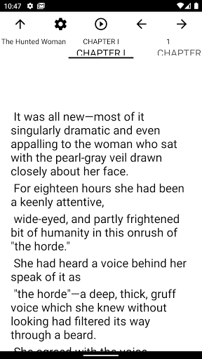 Book, The Hunted Woman Screen 2