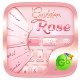 Golden Rose GO Keyboard Theme icon