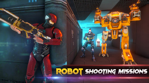 Robot Cover Shooting Counter Terrorist game