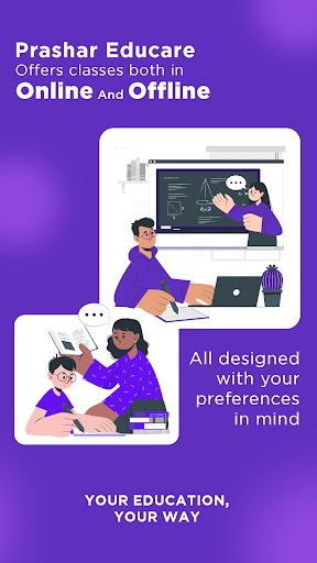 Android application Prashar Educare screenshort