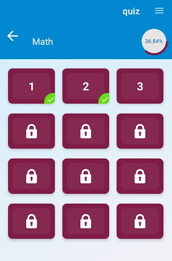 General Information - Quiz Screen 2