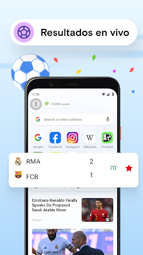 Navegador Opera Mini screenshot 5