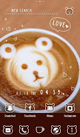 screenshot of Bear Coffee Theme +HOME