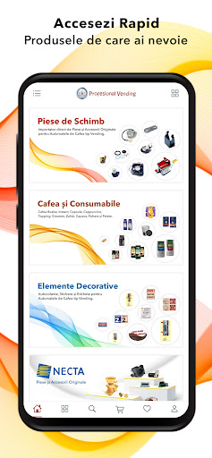 Android application Profesional Vending Store screenshort