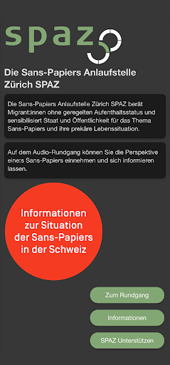 Android application SPAZ screenshort