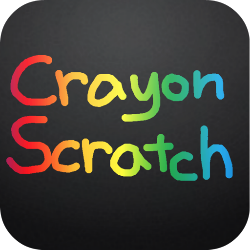 Crayon Scratch  Icon
