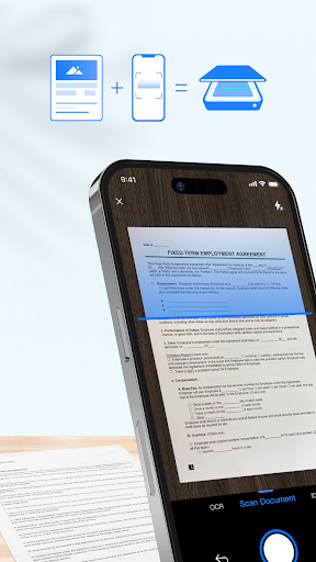 Screenshot of LightPDF Scanner: Scan & OCR