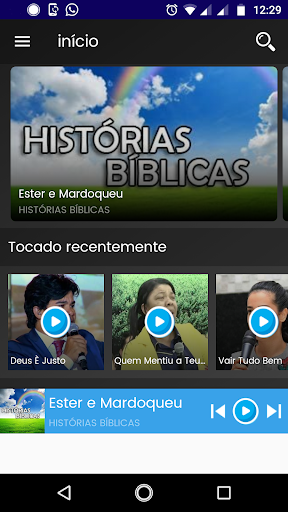 Android application Gospel Play Pregações screenshort