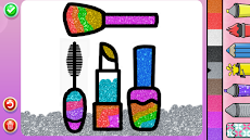 Glitter MakeUp Set Coloringのおすすめ画像3