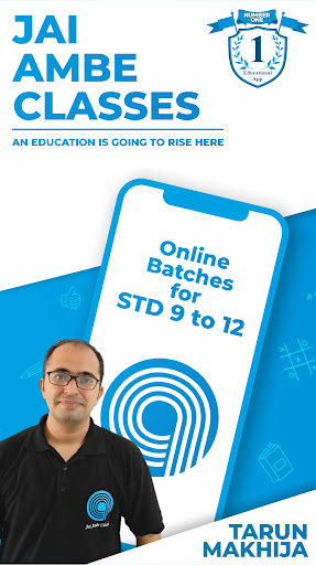 Android application Jai Ambe Classes screenshort