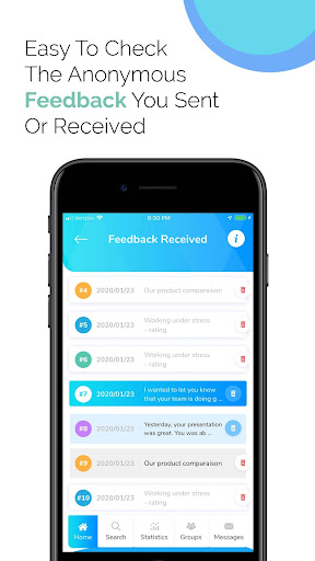 Be Better - Feedback App Screen 3