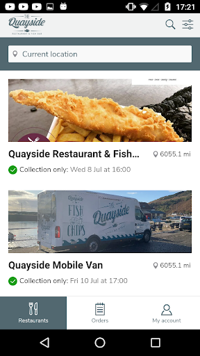 Android application The Quayside Gourdon screenshort