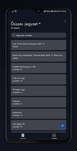 Deepblue Dark EMUI 10 theme fo