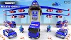 screenshot of Police Car transporter Game 3D