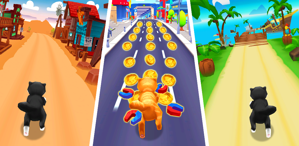 Cat Run: Kitty Runner Game - Phiên Bản Mới Nhất Cho Android - Tải Xuống Apk