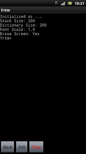 Android application frtm screenshort