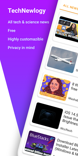 Android application TechNewlogy screenshort