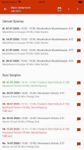 Musikschule Ostfildern Screen 2