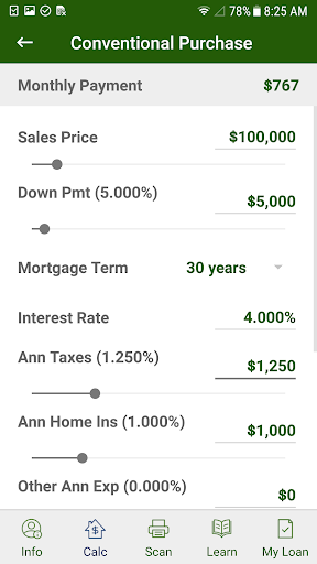 Community Mortgage Screen 3