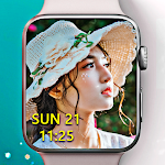 Smartwatch classic photo frame