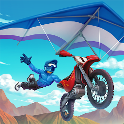 Airborne Motocross Bike Racing Mod Apk