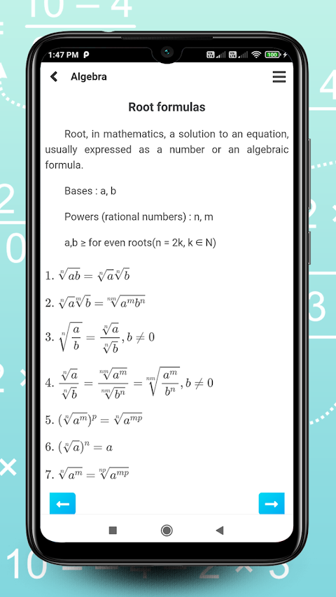 All Maths Formulas appのおすすめ画像5