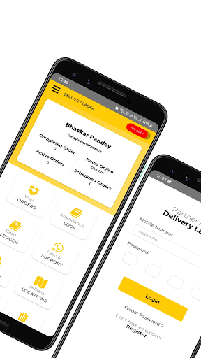 Delivery Ladka Partner App Screen 2