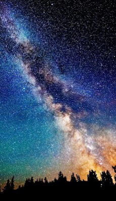 夜空と星の壁紙のおすすめ画像3