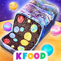 Galaxy Inside Cake: Cooking Games for Girls