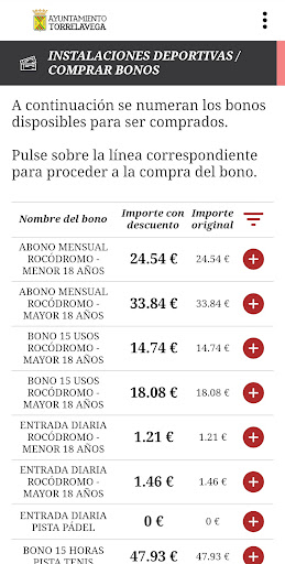Tarjeta Ciudadana Torrelavega Screen 3