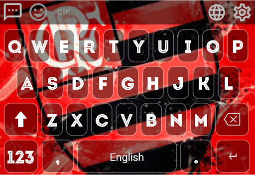 Teclado Flamengo